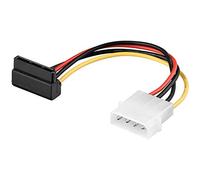 PremiumCord Câble d'alimentation SATA coudé 90°
