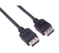 PremiumCord Câble de Connexion DisplayPort M/M 2 m, Câble DisplayPort vers DisplayPort, 10,8Gbps, Vidéo Jusqu'à 4K@30Hz, 2560X1600, 2K@60Hz, Full HD 1080P, Hdcp 2.2, Noir