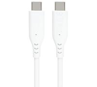 PremiumCord Câble de Connexion USB-C en Silicone, Charge Jusqu'à 3A (20V / 60W), Câble de Données Jusqu'à 480 Mbit/s, Câble Ultra-Souple, Connecteurs Robustes, Longueur 1,5m