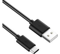 PremiumCord Câble de connexion USB, câble de charge jusqu'à 3A, puissance 60W, supporte PD 3.0 / QC 4.0, câble de données jusqu'à 480mbit/s, USB type A mâle vers USB type C mâle, couleur noire, longue