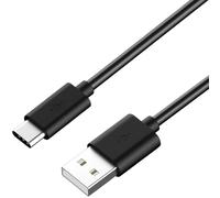 PremiumCord Câble de Connexion USB-C pour USB A, USB 2.0, Câble de Transmission de Données Jusqu'à 480 Mbit/s, Charge Rapide Jusqu'à 3 A, Noir, Longueur 0,1 m