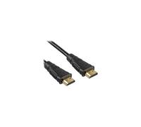 PremiumCord - Câble HDMI avec Ethernet - HDMI mâle pour HDMI mâle - 1.5 m - double blindage - noir - support 4K