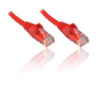 PremiumCord Câble Patch, CAT5e, UTP, Ethernet, LAN, Rapide, Flexible et Durable, RJ45, 1Gbit/s, AWG 26/7, Câble en Cuivre 100% CU, Rouge, 2m
