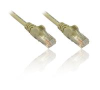 PremiumCord Câble Patch, CAT5e, UTP, Ethernet, LAN, Rapide, Flexible et Durable RJ45 1Gbit/s Câble, AWG 26/7, Câble en Cuivre 100% CU, Gris, 1,5 m