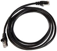 PremiumCord Câble Patch, CAT6a, S/FTP, PIMF, Ethernet, LAN, Rapide, Flexible et Durable RJ45 10Gbit/s Câble, AWG 26/7, Câble en Cuivre 100% CU, Noir, 2m