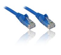 PremiumCord Câble Patch, CAT6, UTP, Ethernet, LAN, Rapide, Flexible et Durable RJ45 1Gbit/s Câble, AWG 26/7, Câble en Cuivre 100% CU, Bleu, 0,5 m
