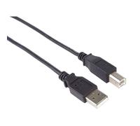 PremiumCord Câble USB 2.0 A B Noir 1 m - ku2ab1bk