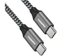PremiumCord Câble USB-C M/M, 100W 20V/5A 480Mbps tresse de coton, 2m
