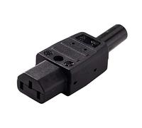 PremiumCord Connecteur d'alimentation 230 V Prise 10 A IEC C13 Noir