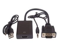 PREMIUMCORD Convertisseur électronique VGA+audio vers interface HDMI FULL HD 1080p (khcon-49)