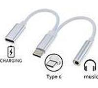 PremiumCord convertisseur USB-C vers audio, prise 3,5 mm + port USB type C pour la recharge (ku31zvuk02)