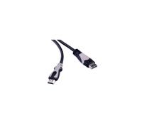 PremiumCord HDMI-DisplayPort, 2 m, HDMI, DisplayPort, Mâle, Mâle, Noir, Gris
