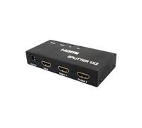 PremiumCord HDMI splitter 1-2 Ports metal - Répartiteur vidéo/audio - 2 x HDMI G