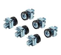 PremiumCord Kit de Montage pour Rack 50 vis M6, 50 écrous en Plastique