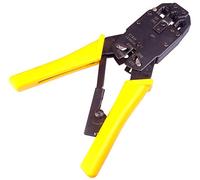 PremiumCord Pince à sertir Professionnelle à cliquet 4,6,8 Fils