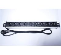 PremiumCord Power Distribution Unit Câble pour Rack 1.5U 9 x 230 V 2 m