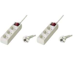 PremiumCord PP3K-05 Blanc (Lot de 2)