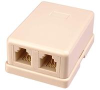 PremiumCord Prise téléphonique autocollante sur Le Mur 2 x RJ11