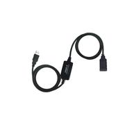PremiumCord Rallonge de câble USB USB (M) pour USB (F) USB 2.0 10 m actif noir