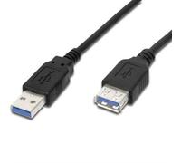 PremiumCord Rallonge USB 3.0 Super-Speed 5 Gbit/s A-A MF 9 Broches 3 m - ku3paa3bk