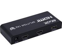 PremiumCord HDMI splitter 1-2 Ports metal - Répartiteur vidéo/audio - 2 x HDMI