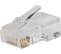 PremiumCord RJ45 8pin connector - for wire, pack of 100