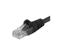 PremiumCord SPUTP002C câble de réseau Noir 0,25 m Cat5e U/UTP (UTP)