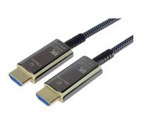 Premiumcord Ultra High Speed Hdmi 2.1 Optical Fiber Cable 8k/60hz, Gold Plated 20m