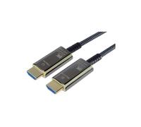 PremiumCord Ultra High Speed HDMI 2.1 optical fiber cable 8K/60Hz, gold plated 20m