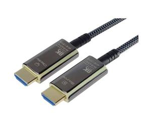 Premiumcord Ultra High Speed Hdmi 2.1 Optical Fiber Cable 8k/60hz, Gold Plated 20m