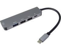 PremiumCord USB-C na HDMI + USB3.0 + 2x USB2.0 + adaptateur PD(power delivery)