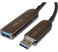PremiumCord USB3.2 + 2.0 Optical Extension Cable AOC A/Male - A/Female 15m