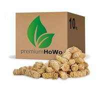 premiumHoWo 10 kg = 800 pièces d'allume-feu en Laine de Bois - écologique, pour Les cheminées et Les Barbecue - Made in Germany - Disponible en (3 kg / 5 kg / 20 kg)