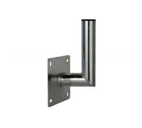 PREMIUMX 15 cm Support mural en acier galvanisé Antenne Satellite Support mural montage mural Support mural distance 15 cm Ø 48 m