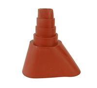 PremiumX Manchon en caoutchouc universel pour couvertures de toit SAT Mast Manchon de mât Joint d'étanchéité en caoutchouc Rouge