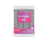 Polyform Pâte polymère Premo Sculpey Accent – Gris granité, 56 g, cuite au four, non toxique