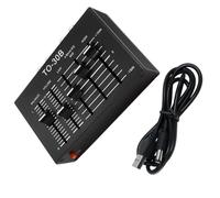 Prémplificateur de son DC5 V - Égaliseurs à trois bandes avec alimentation isolée pour un traitement des signaux clairs - Amplificateurs stéréo