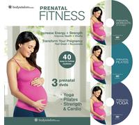 Prenatal Fitness (Deluxe 3 Dvd Set Prenatal Yoga, Pilates & Strength Training)