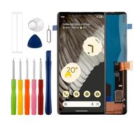 [Prend en charge les empreintes digitales] [Nouveau] Écran tactile Duotipa OLED Digitizer Assemblée Remplacement pour Google Pixel 7 Pro 5G GP4BC, GE2AE avec kit d'outils de réparation technique,