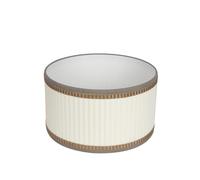 PRENDELUZ Abat-jour de table et suspension E27 beige 30 x 30 x 19 cm - Idéal pour éclairer les espaces et décorer l'intérieur avec style.
