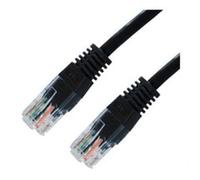 PRENDELUZ Câble réseau RJ45 Cat.5E UTP AWG24,7M noir Nanocable