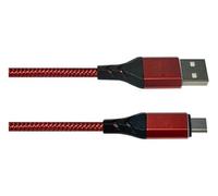 PRENDELUZ Câble USB A mâle vers micro USB de 2 m, haute vitesse, transfert de données et charge, idéal pour appareils mobiles et accessoires.