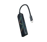 PRENDELUZ Hub USB-C avec 2 Ports USB-A, Port USB-C pour Le Chargement et Sortie HDMI, idéal pour étendre Les connexions sur Les appareils Modernes.