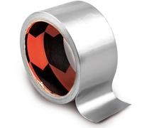 PRENDELUZ Ruban américain compact 10 m x 50 mm argenté, haute résistance, imperméable, idéal pour réparer, sceller et fixer des objets.