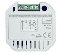 PRENDELUZ Variateur de pression pour LED, max 300 W, idéal pour contrôler l'intensité lumineuse et améliorer l'efficacité énergétique.