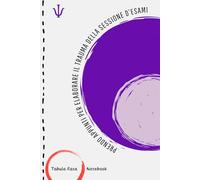 PRENDO APPUNTI PER ELABORARE IL TRAUMA DELLA SESSIONE D'ESAMI | Tabula Rasa Notebook | Psicologia | Quaderno divertente università | Appunti | Regalo ... amica, coinquilino, studenti | Sessione Esami