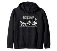 Prendre des Notes Jeu de Mots drôle Sweat à Capuche