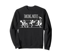 Prendre des Notes Jeu de Mots drôle Sweatshirt