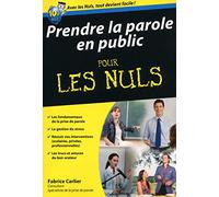 Prendre la parole en public Poche pour les Nuls