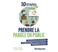 Prendre la parole en public - Rebecca Sfedj - Studyrama Eds - broché - Guide